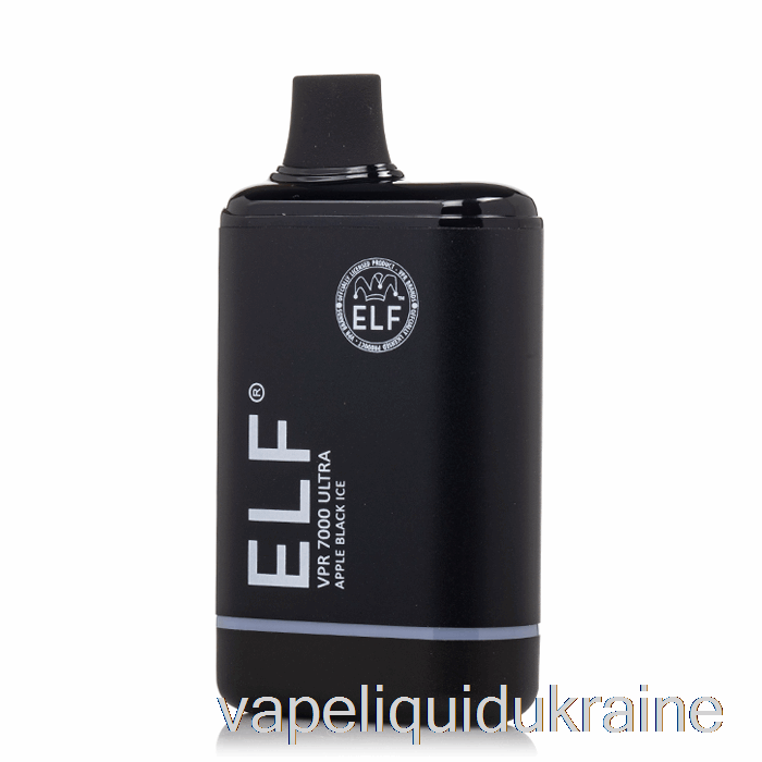 Vape Ukraine ELF VPR 7000 Ultra Disposable Apple Black Ice